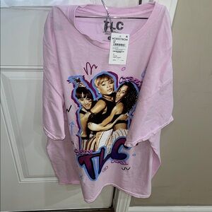 Pink TLC Graphic T-Shirt